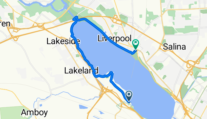 West Shore Trail to Oswego Street