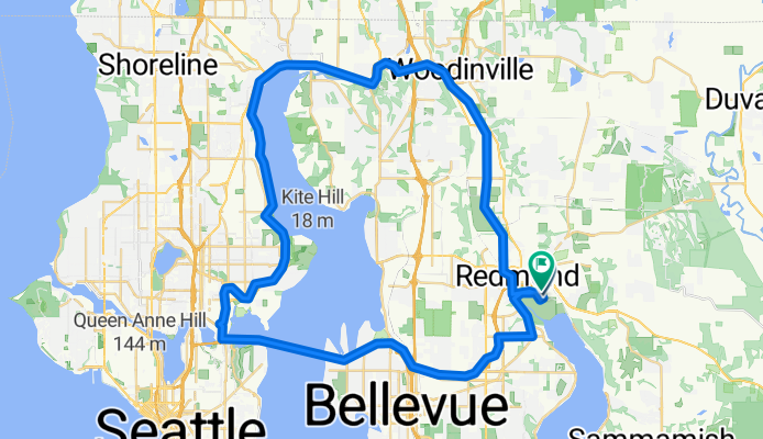 NE 65th St, Redmond to NE 65th St, Redmond