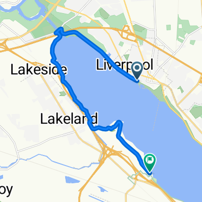 East Shore Trail to West Shore Trail