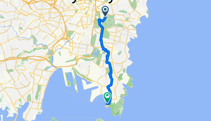 Mitchell St, Centennial Park to Endeavour Ave, La Perouse