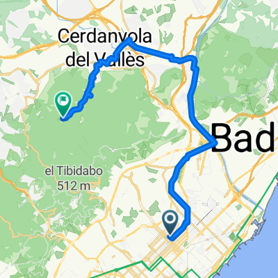 De Barcelona a Sant Cugat del Vallès