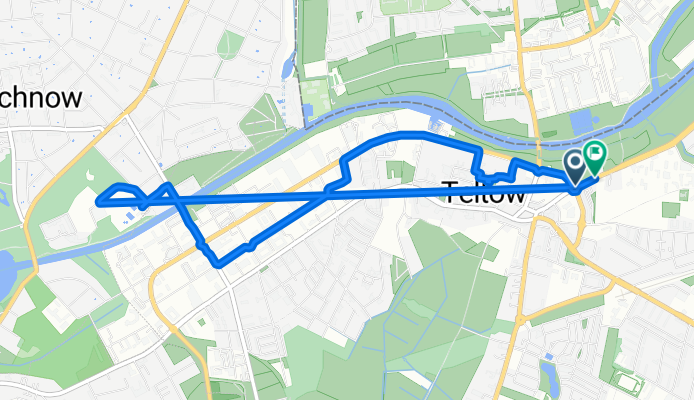 Lichterfelder Allee, Teltow nach Lichterfelder Allee, Teltow