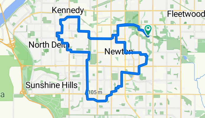 25 km Newton North Delta Loop