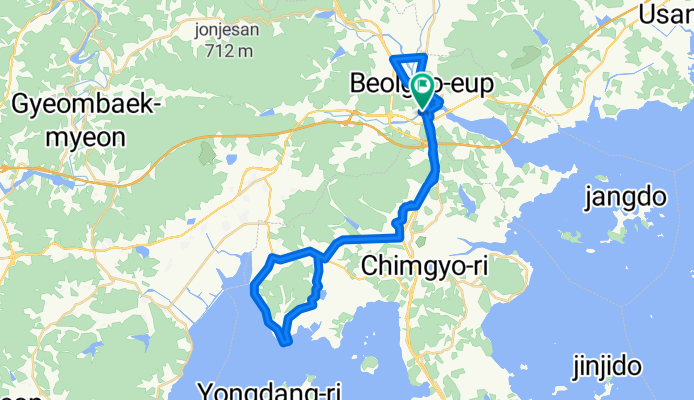 Beolgyo-eup 100-10 to Beolgyo-eup 100-10