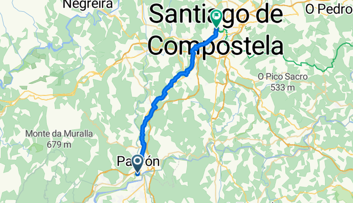 Padrón - Santiago de Compostela