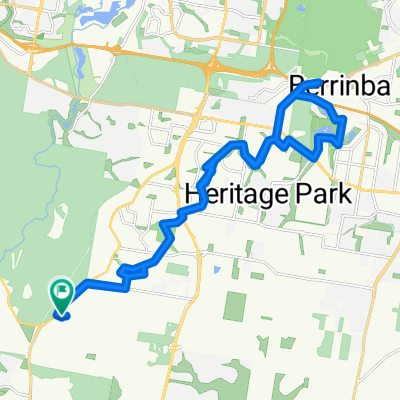 Middle Rd, Greenbank to Middle Rd, Greenbank