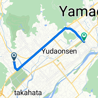 維新公園5丁目, 山口市へ中園町, 山口市