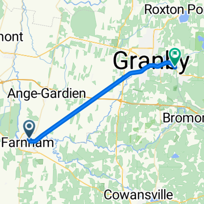Farnham to Granby
