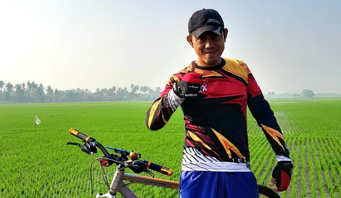 Foto 1 der Bikemap-Route "Duta asri palem 5, Kecamatan Sepatan to Perum Duta Asri Palm 21, Kecamatan Sepatan"