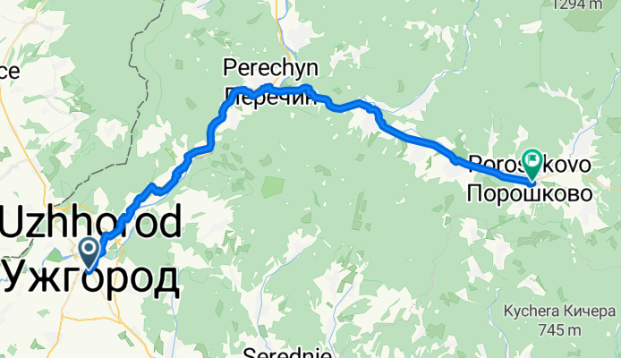 Uzhhorod - Poroshkovo