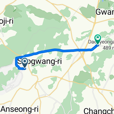 구억리, 서귀포시에서 신화역사로, 서귀포시까지