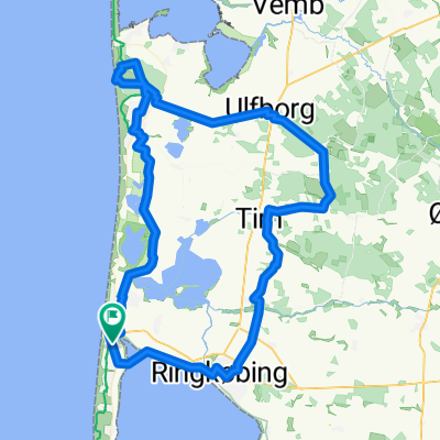 Holmsland Klitvej 247A nach Holmsland Klitvej 247A