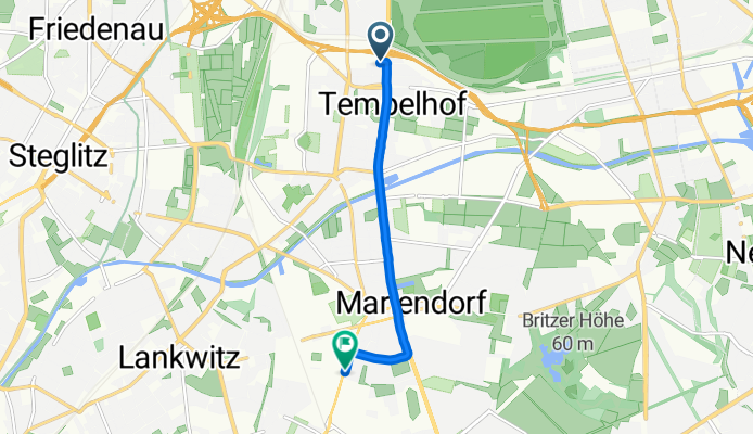 Ringbahnstraße, Berlin nach Großbeerenstraße, Berlin