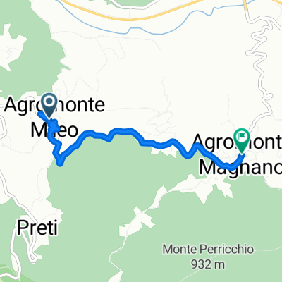 Da Vico VIII Provinciale a Via Tufo