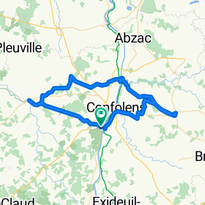 Route in Ansac-sur-Vienne