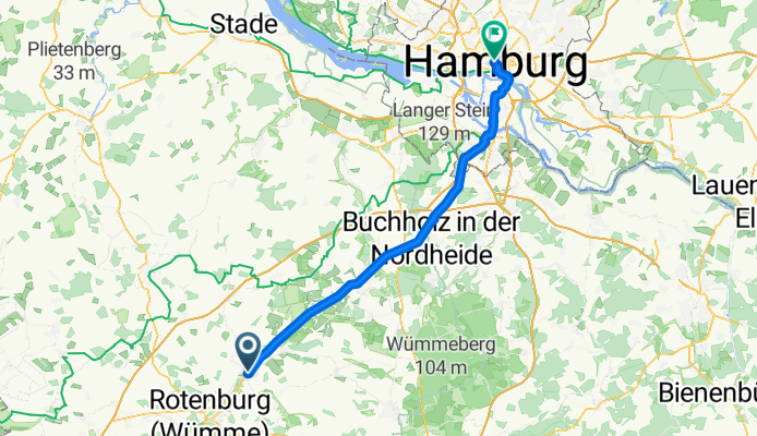 Scheeßel - Hamburg-Altstadt