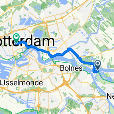 Nederwaard, Kinderdijk to Stationsplein, Rotterdam