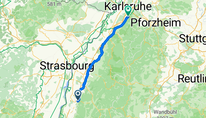 Lahr/Schwarzwald - Ettlingen