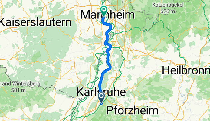 Ettlingen - Ludwigshafen am Rhein