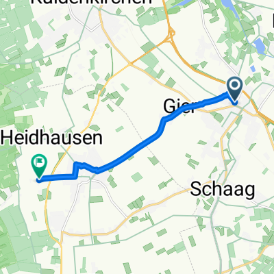 Krämerstraße nach Stiegstraße