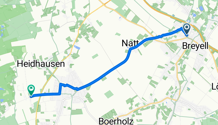 Krämerstraße nach Stiegstraße