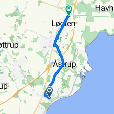 Da Skæring Havvej a Vosnæsparken