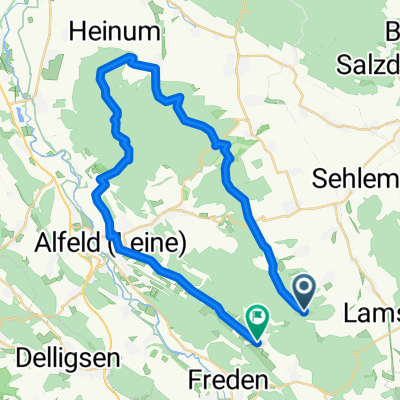 Straße Ohne Straßennamen nach Hüttenstraße