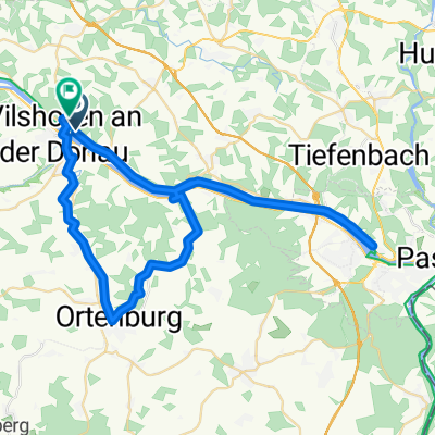 Vilshofen /Kachlett/Sandbach Fähre/Galla/Vilshofen