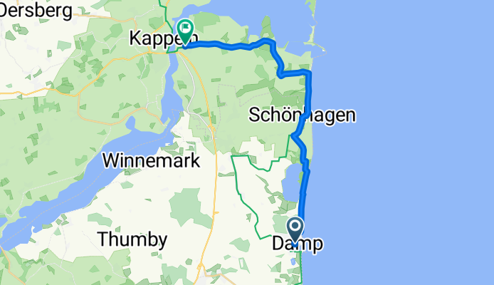 Seeuferweg nach Ellenberger Straße