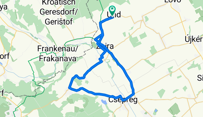 Zsirai utca - Petőfi utca