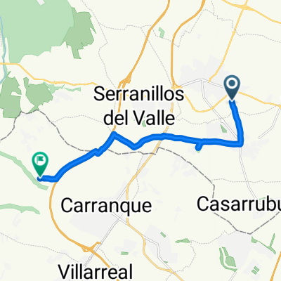 De Camino Moraleja Enmedi a Vía Sin Nombre