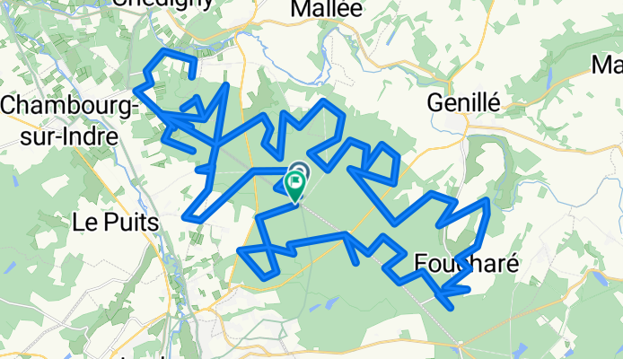 De Route D’Amboise à Route Forestière de Georges d'Amboise