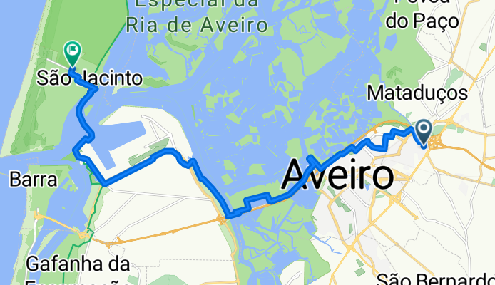 Esgueira a Dunas são jacinto