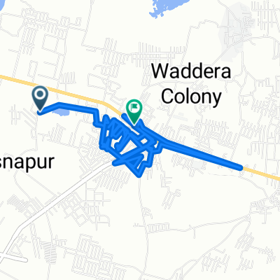 Isnapur Village Road to G6X5+8GG