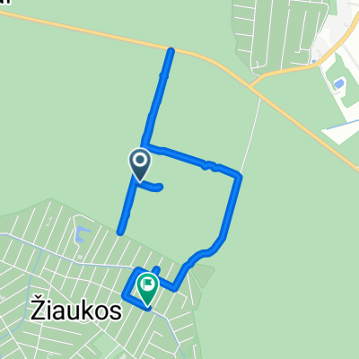 От Kadagių tak. до Aviečių takas