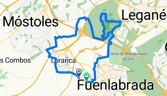 De Calle de Ernesto Che Guevara a Avenida del Hospital