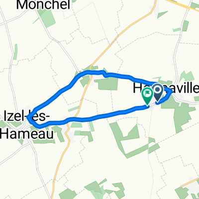 Rue du Chemin de Lattre Saint-Quentin, Hermaville à Rue du Chemin de Lattre Saint-Quentin, Hermaville