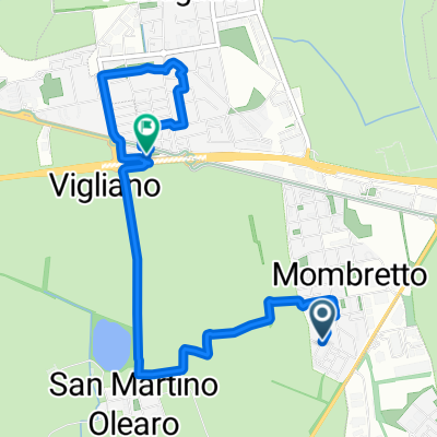 Via Caravaggio, Mediglia a Mediglia