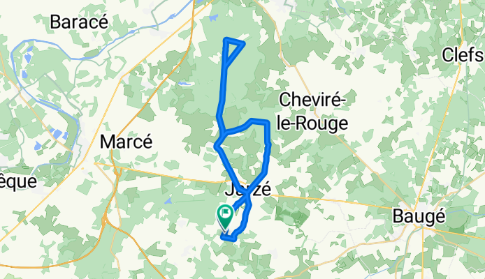 Route de Bouée, Jarzé Villages à Route de Bouée, Jarzé Villages