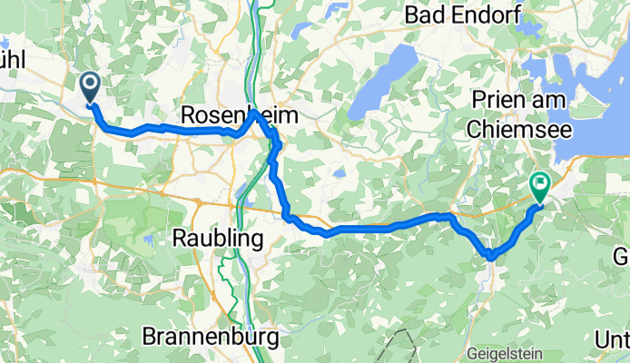 Bad Aibling - Bernau am Chiemsee