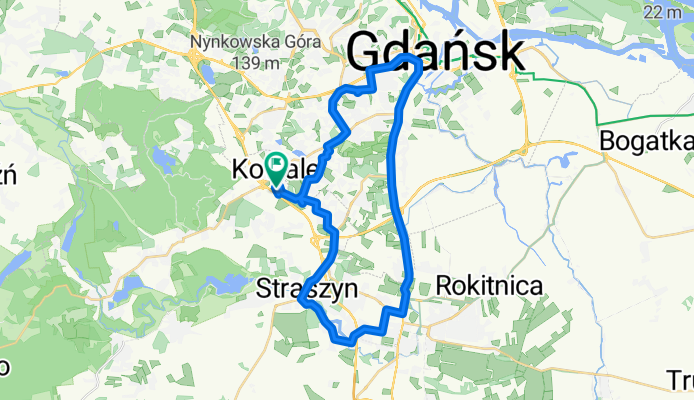 Glazurowa, Ковале до Glazurowa, Ковале