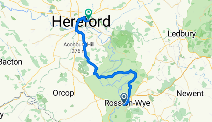 Ross to hereford