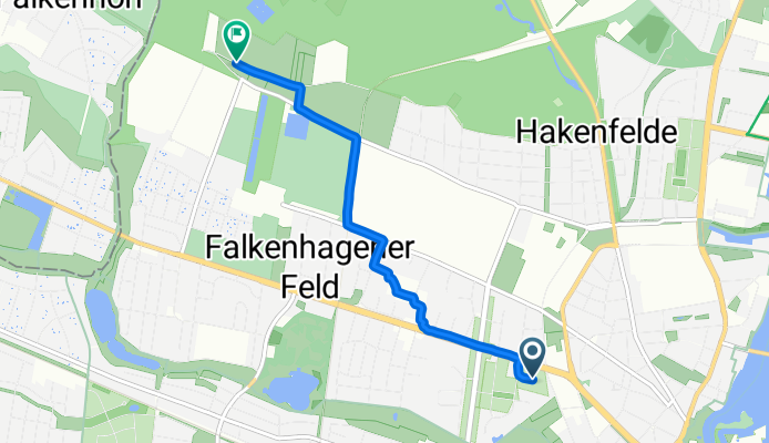 Route nach Spandau, Berlin