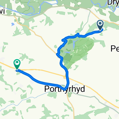 Paxtons Tower, Carmarthen to Llanddarog, Carmarthen