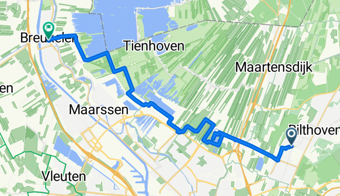Oude Brandenburgerweg, Bilthoven naar Joris Dircksenstraat, Breukelen