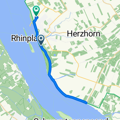 Europäischer Fernwanderweg 9, Glückstadt nach Bauernpriel, Glückstadt