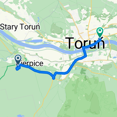 Sosnowa, Церпице до Targowa, Торунь