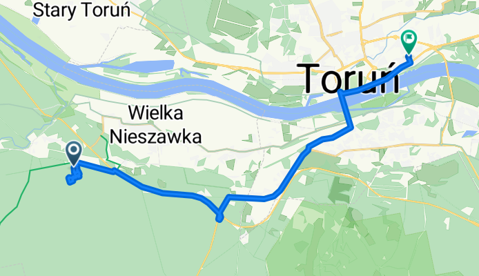 Sosnowa, Церпице до Targowa, Торунь