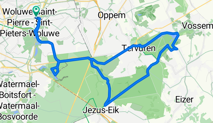 De Rue de la Cambre 2E à Rue de la Cambre 2E