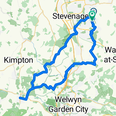 Redwing Close, Stevenage to Redwing Close, Stevenage